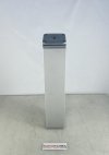 Nóżka meblowa kwadratowa 40x40 200mm Aluminium