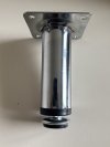 Nóżka meblowa okrągła D-737 100mm Chrom połysk