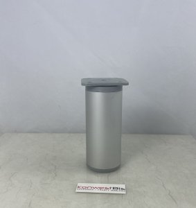 Nóżka meblowa okrągła 60mm Aluminium