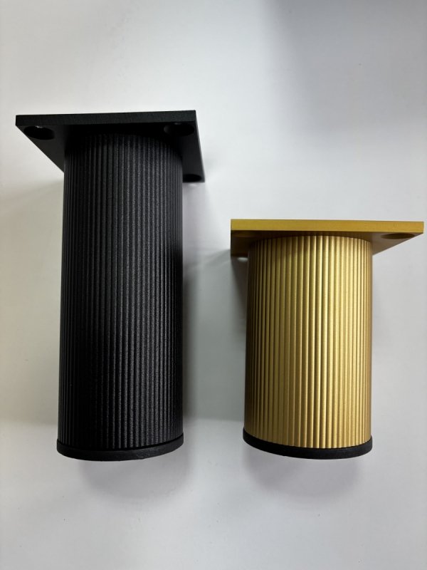 Nóżka meblowa R20 średnica 60mm wys.150mm Złoty