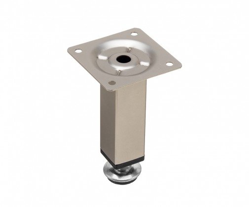 Nóżka meblowa kwadratowa D-737-3 150mm Satyna