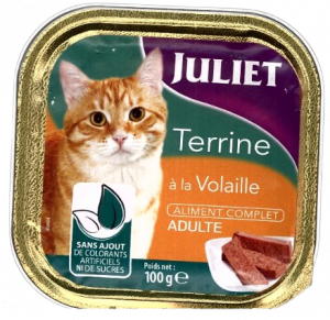 Juliet szalka 100g dla kota z drobiem