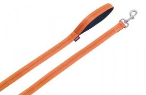 Nobby Smycz Soft Grip 120cm 10mm pomarańczowa