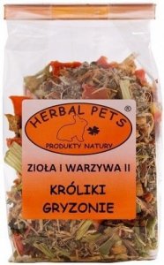Herbal Pets Zioła i warzywa II dla Królików i Gryzoni 50g 