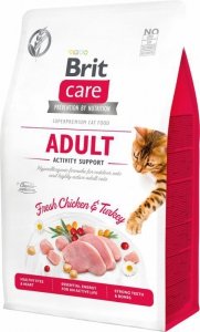 Brit Care Cat Grain Free Adult karma dla dorosłych kotów z kurczakiem i indykiem 400g