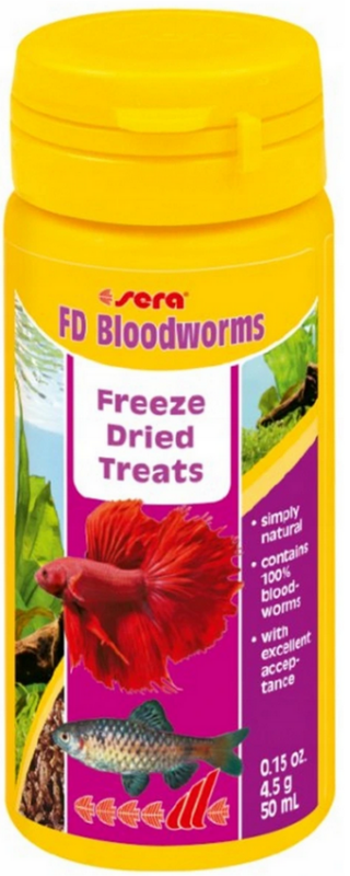 Sera Przysmak FD Bloodworms 50ml