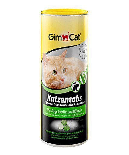 Gimcat Katzentabs przekąski dla kota z algami 710 sztuk