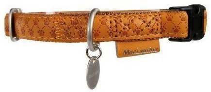 Zolux Obroża Mac Leather 20mm żółta
