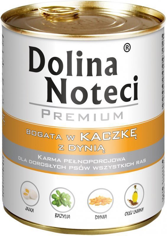 Dolina Noteci kaczka+ dynia puszka 800g