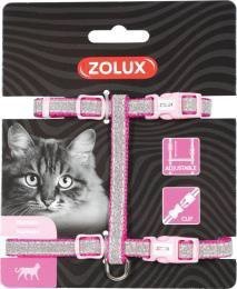 Zolux Szelki regulowane dla kota SHINY różowe