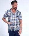 Piżama Cornette 318/54 kr/r 3XL-5XL męska rozpinana