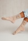 Skarpety Milena 0200-167 Coffee First 37-41
