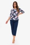 Piżama Cornette 147/465 Anabel 3/4 3XL-5XL damska