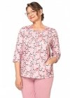 Piżama Martel Maria II 201 3/4 3XL-4XL damska rozpinana