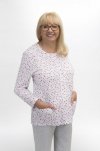 Piżama Martel Maria III 202 dł/r 3XL-4XL damska rozpinana
