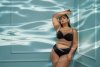 Biustonosz kąpielowy full cup Ava SK 224 Black Maxi