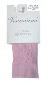 Skarpetki Veneziana Rosa Stile Ażur