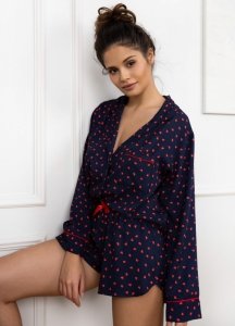 Piżama Sensis Maisie dł/r S-XL rozpinana