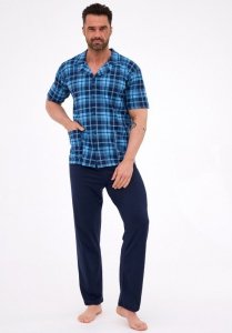 Piżama Cornette 318/58 kr/r S-2XL męska rozpinana