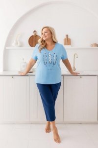 Piżama Regina 742 kr/r XL-5XL W26 damska