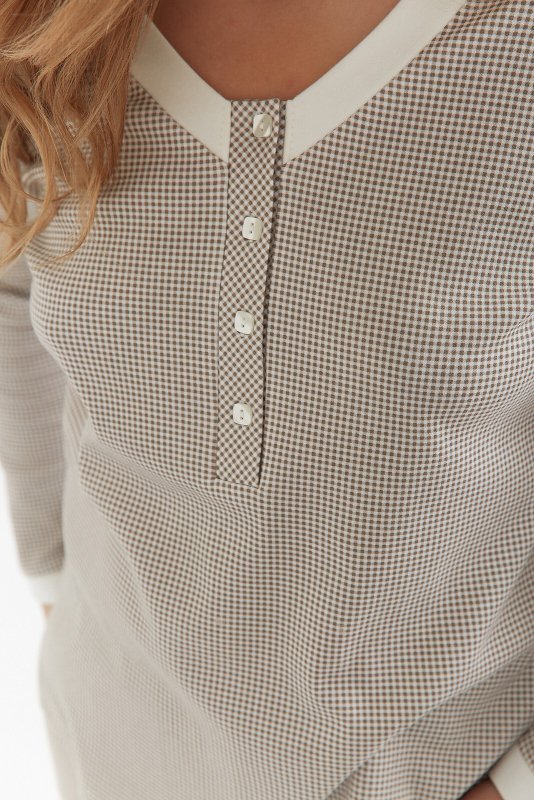 Piżama Cana 404 Interlock dł/r 2XL