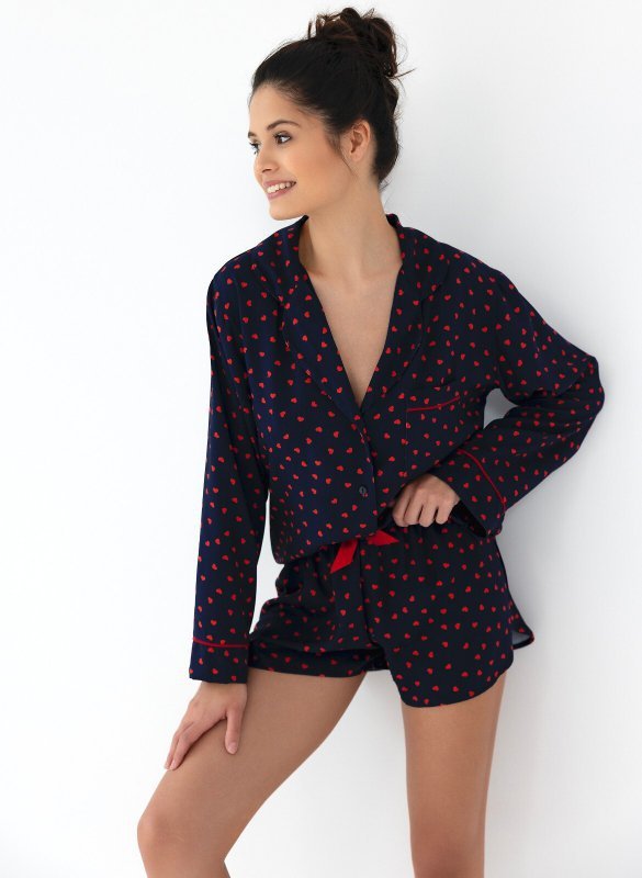 Piżama Sensis Maisie dł/r S-XL rozpinana