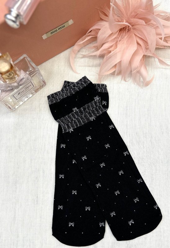 Skarpetki Magnetis Kokardki Lurex 40 den