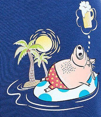 Bokserki Cornette Tattoo 280/244 Piglet S-2XL
