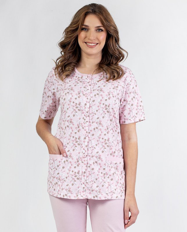 Piżama Regina 694 kr/r 2XL-3XL W25 damska rozpinana