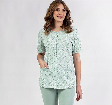 Piżama Regina 694 kr/r 2XL-3XL W25 damska rozpinana