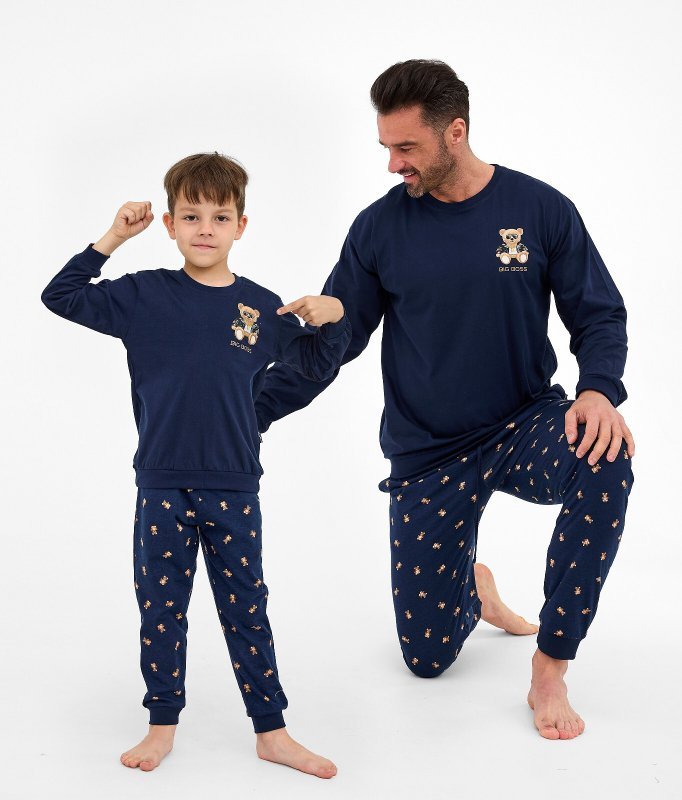 Piżama Cornette Kids Boy 593/179 Big Boss dł/r 86-128
