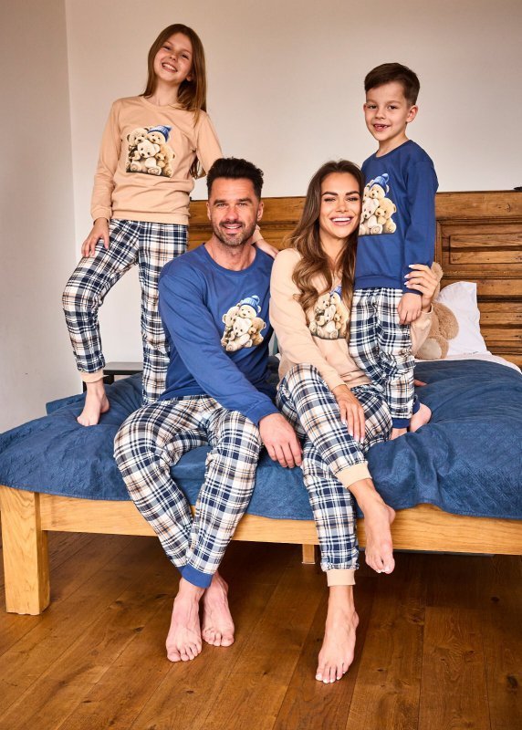 Piżama Cornette Kids 593/174 Bears dł/r 86-128