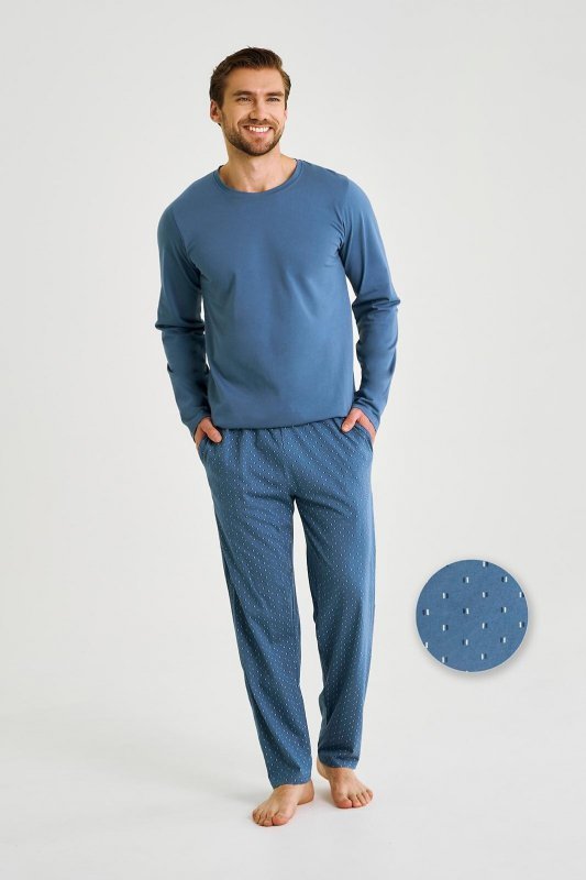 Piżama Taro Lorenzo 3474 dł/r M-2XL Z25/26 męska