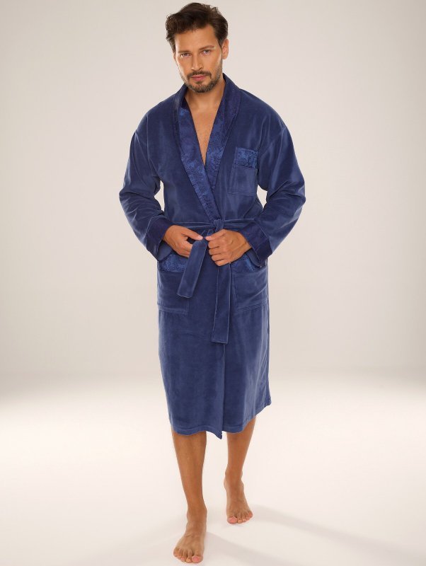 Szlafrok De Lafense 868 Noble M-2XL męski