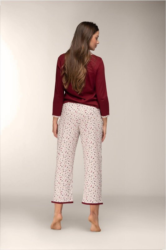 Piżama Mademoiselle Sommeil CC0140 Wildflower 3/4 S-XL