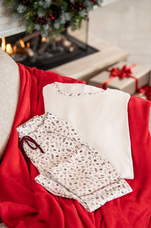 Piżama Mademoiselle Sommeil CC0141/02 Winter Bloom dł/r S-XL