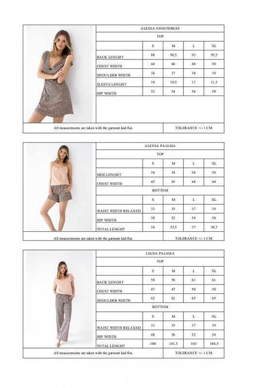 Koszula Sensis Alessa kr/r S-XL