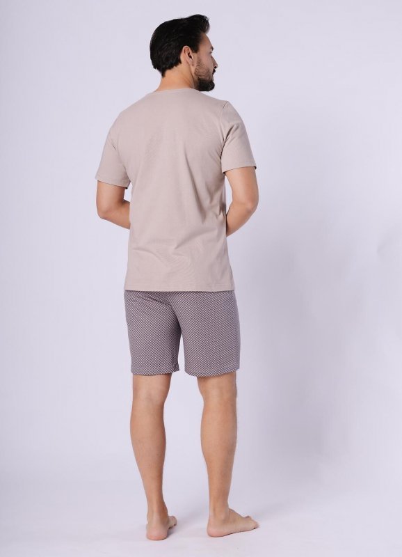 Piżama Hotberg 1757 Mikołaj kr/r M-2XL