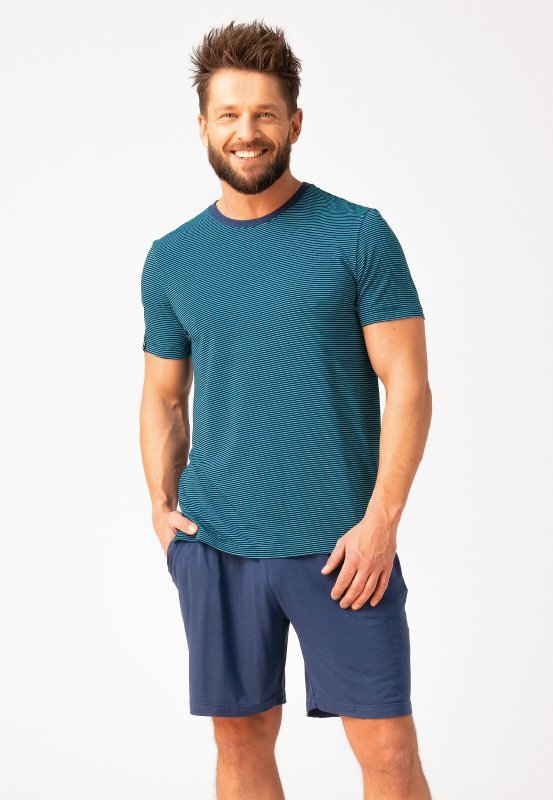 Piżama Key MNS 320 A26 kr/r M-2XL