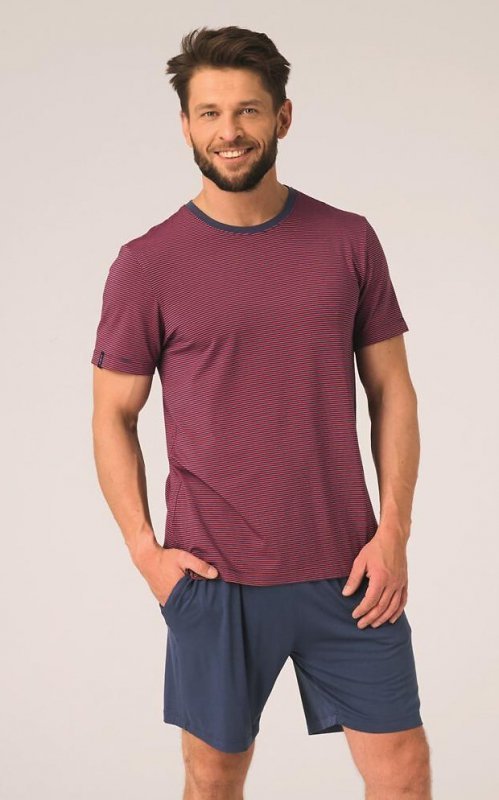 Piżama Key MNS 319 A26 kr/r 3XL-4XL