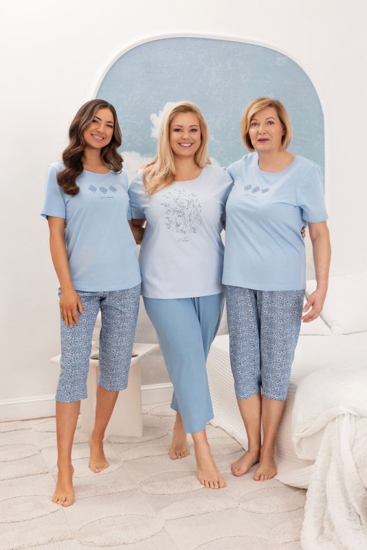 Piżama Regina 4006 kr/r 2XL-4XL L26