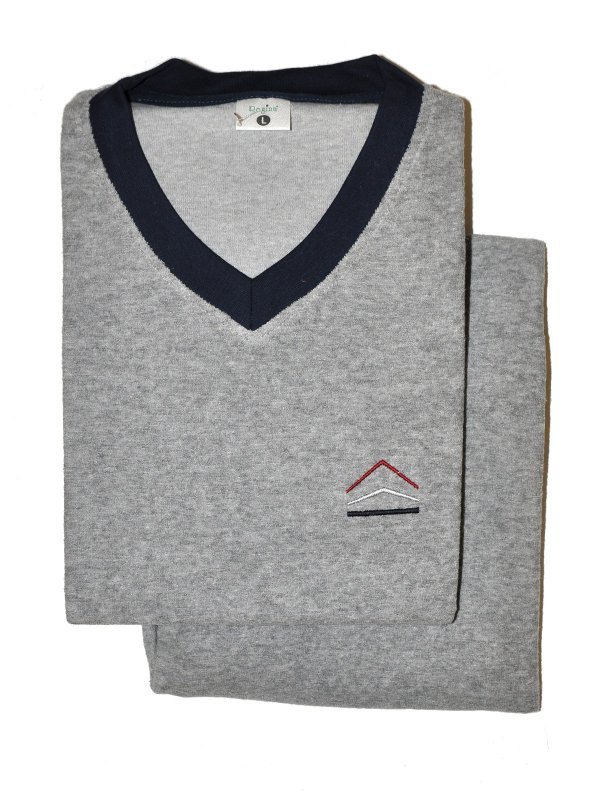 Piżama Regina 592 dł/r Frotte 2XL-3XL męska
