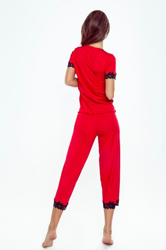 Piżama Eldar First Lady Aster Plus kr/r 2XL-3XL