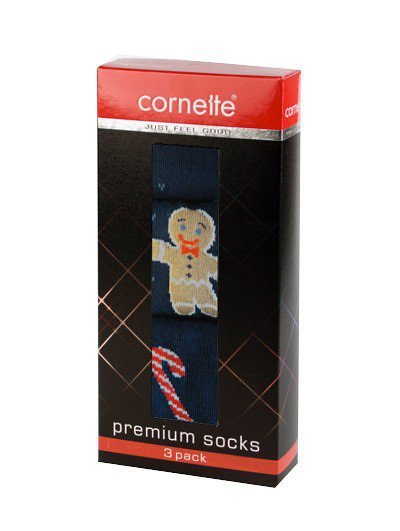 Skarpety Cornette Premium A56 Świąteczne A&#039;3 39-47
