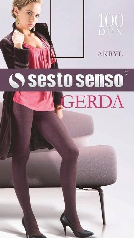 Rajstopy Sesto Senso Gerda Akryl 100 den 5-XL