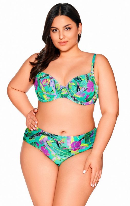 Biustonosz kąpielowy soft Ava SK 211 Vibrant Green Maxi