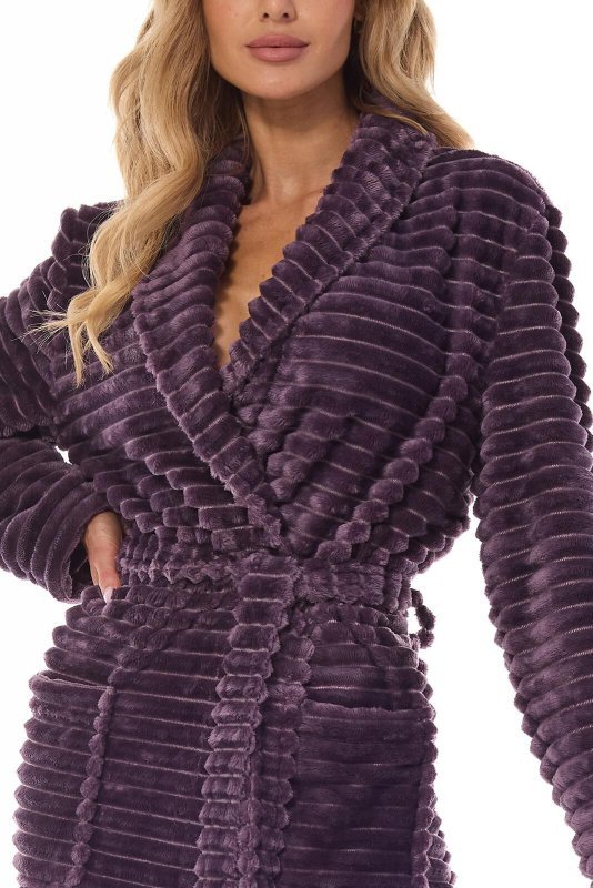 Szlafrok L&L 2415 Ritta długi 3XL damski