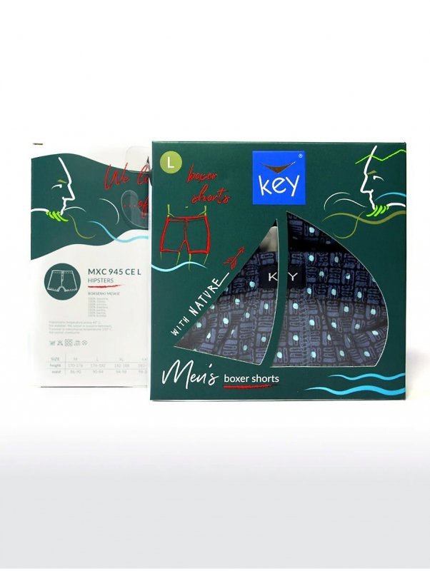 Bokserki Key MXC 945 B24 3XL-4XL