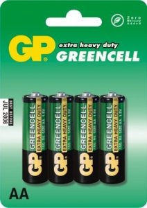 GP Bateria cynkowo-chlorkowa R6 Greencell BL/4