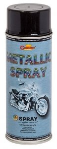 Lakier spray metaliczny 400 ml czarny połysk Champion Metallic